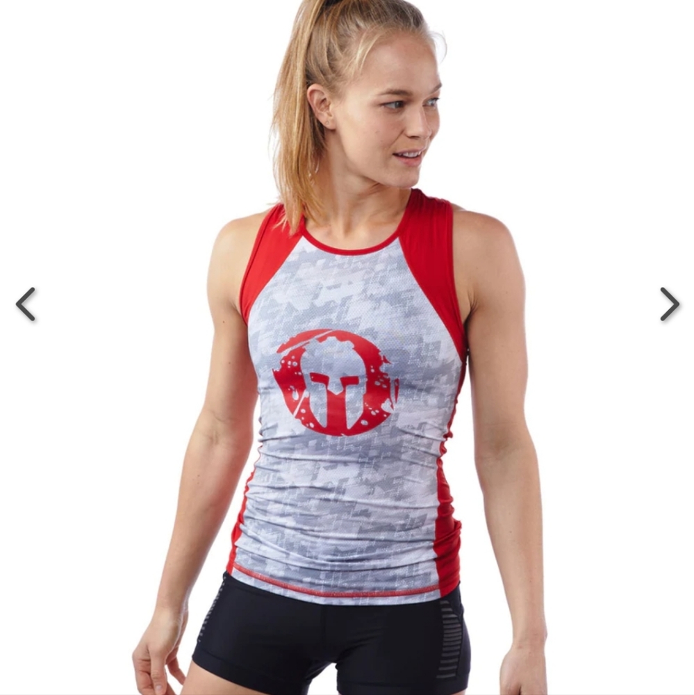 Spartan womens compression tank